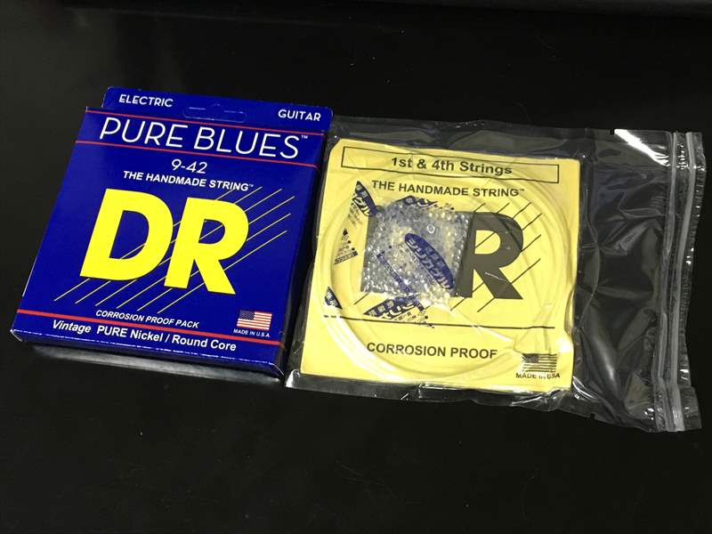 DR Strings PHR-9 09-42 PURE BLUES 　 850円 RETRO MM12 MM13 950円、Ultex ピック 70円、PHR9 850円、710NM 950円