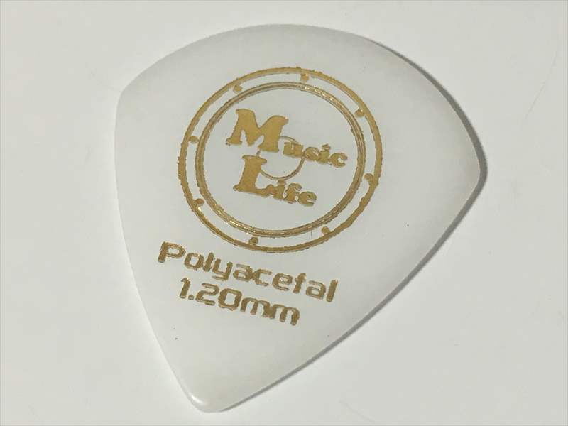 【MLピック】50円 JAZZ XL Polyacetal / Music Life Original Pick ポリアセタール ジャズXL型 ピック　50円（税込） 【売れ筋ランキング】MLピックの人気ランキングTOP15！ 一番の人気は「JAZZ XL Celllose (セルロース) 1.00mm」！