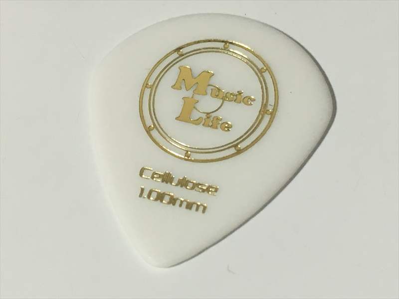 Celllose JAZZ3 50円 / Music Life Original Pick セルジャズ50 セルロース ジャズ3型 ピック　50円（税込） 【売れ筋ランキング】MLピックの人気ランキングTOP15！ 一番の人気は「JAZZ XL Celllose (セルロース) 1.00mm」！