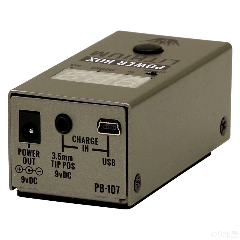 Big Joe ビッグ・ジョー PB-107 -Power Box Lithium-【充電式パワーサプライ特集】充電式でノイズを減らし荷物も減らせる小さくて安いオススメ電源！