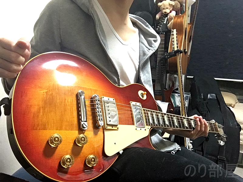 Gibson Lespaulにマグネットチューナーを貼り付ける　【問題解決】クリップチューナーのつけっぱなしのダサさを解決！！今すぐ簡単に出来る簡単な方法！