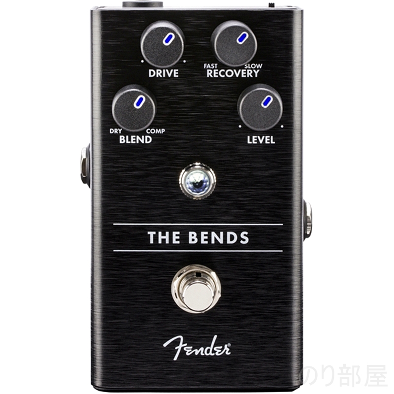 THE BENDS COMPRESSOR　【Fenderエフェクター一覧・動画あり】音も良くてどの場面でも使いやすいペダル！