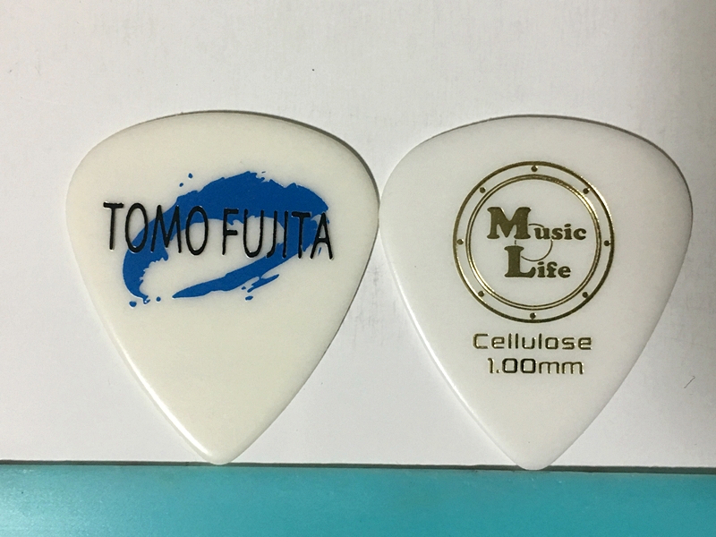 トモ藤田さんのシグネチャーピックとの比較【MLピック】1枚50円 Small Teardrop スモールティアドロップ Polyacetal (ポリアセタール) ピックが完成しました！！【#7サイズ】