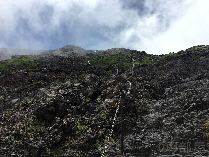 7合目　山登り初心者が日帰りで富士山に行ってきたよ！ #富士山