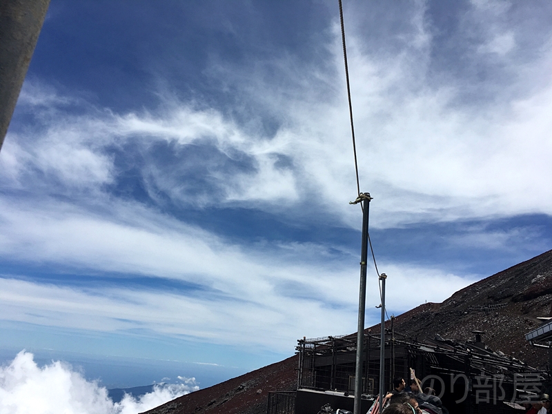 景色が綺麗！富士山8合目到着。　山登り初心者が日帰りで富士山に行ってきたよ！ #富士山