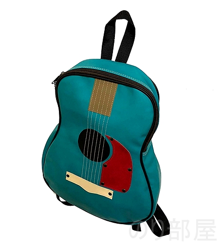 fieldlabo アコースティックギター型 バックパック　【ダサかわいい！】ギター型 ショルダーバッグが良過ぎてヤバイ！ギター好きにオススメのギターバッグです！
