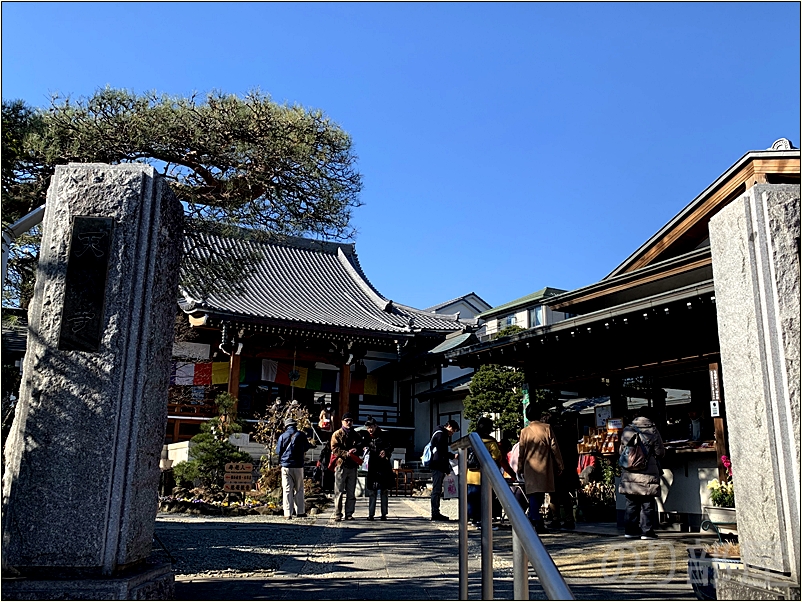 天然寺 / 寿老人 （川越七福神）に到着　天然寺 / 寿老人 （川越七福神）への行き方　【徹底解説】川越七福神めぐりにかかった時間と歩数、全箇所と水琴窟を紹介！オススメのお寺の周り方！【小江戸･蔵造り】