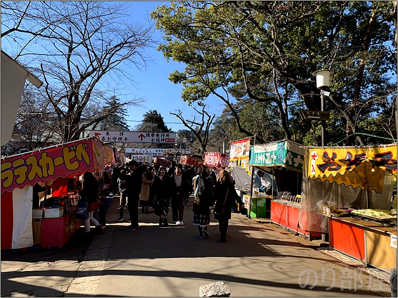 縁日で賑わう！喜多院 / 大黒天 （川越七福神）に到着　【徹底解説】川越七福神めぐりにかかった時間と歩数、全箇所と水琴窟を紹介！オススメのお寺の周り方！【小江戸･蔵造り】