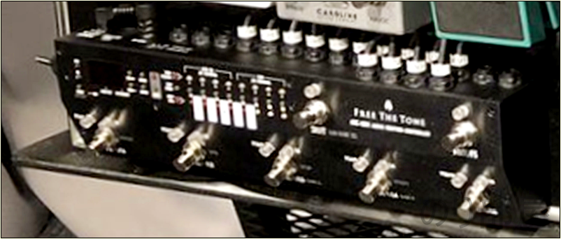Free The Tone ARC-53M AUDIO ROUTING CONTROLLER　-BLACK COLOR MODEL-　綾野剛(The XXXXXX)さんの ツマミ・ノブの位置【徹底紹介】綾野剛のエフェクターボード･機材を解析！ツマミ･ノブの位置も分かる！ギターを支える機材の数々を紹介！ギター。 #綾野剛 #thexxxxxx #ザシックス【金額一覧】