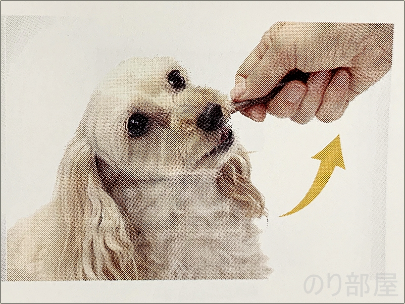 犬の歯磨きガム（デンタルガム）を噛まずに飲み込んでしまう犬の場合はガムを持ちながら左右均等に噛ませましょう【必見】犬の歯磨きで歯周病や病気を防ぐオススメの方法。放置すると頬に穴が空きます。歯磨きを嫌がる犬には水やご飯に混ぜて予防を！