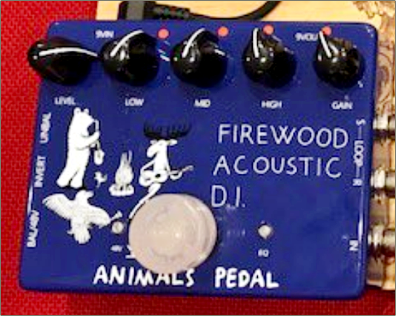 ホリエアツシ(ストレイテナー)さんの 本人使用エフェクターのツマミ・ノブの位置 Animals Pedal (アニマルズペダル) Firewood Acoustic D.I. / 3種類のEQ (High、Mid、Low)、エフェクトループを搭載したアコースティックギター用DI 【徹底紹介】ホリエアツシ(ストレイテナー)のエフェクターボード･機材(アコギ用)を解析！ツマミ･ノブの位置も分かる！ギターを支える足元の機材の数々を紹介！ #ホリエアツシ #ストレイテナー #STRAIGHTENER【金額一覧】