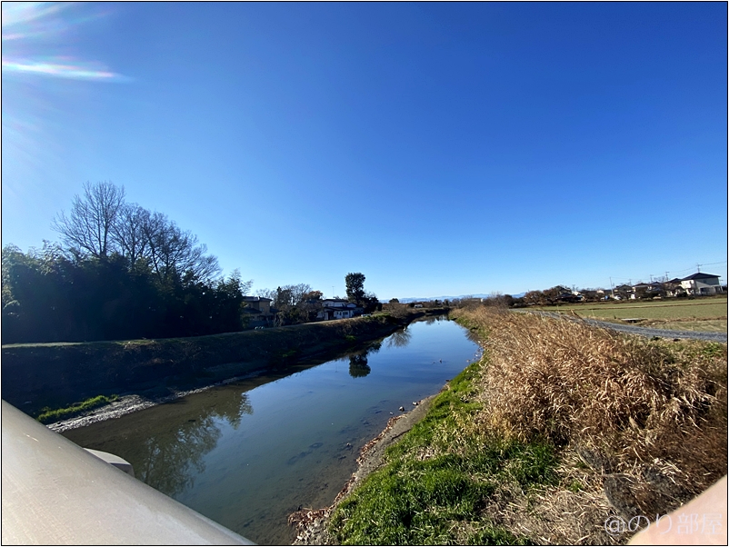 行田忍城下七福神巡りで利根川付近にある一番遠い興徳寺へ向かいました。 行田忍城下七福神巡りは徒歩は大変！諦めたけど忍城(のぼうの城)が素晴らしくて観光にオススメ！【正月･七福神】