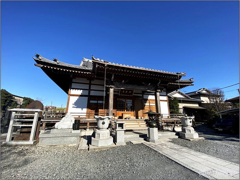 行田忍城下七福神巡りで利根川付近にある一番遠い興徳寺へ向かいました。 行田忍城下七福神巡りは徒歩は大変！諦めたけど忍城(のぼうの城)が素晴らしくて観光にオススメ！【正月･七福神】