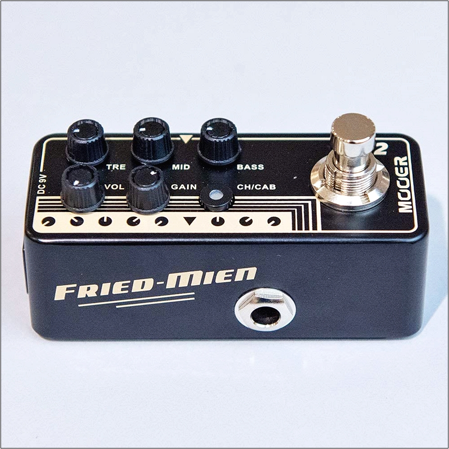 Mooer / Micro Preamp 012 ムーア― プリアンプ がFriedman アンプの音が欲しい人にオススメ！ Friedmanのアンプの音が出るエフェクターを紹介！安くて本格派なBE-100のペダルがギターにオススメ!