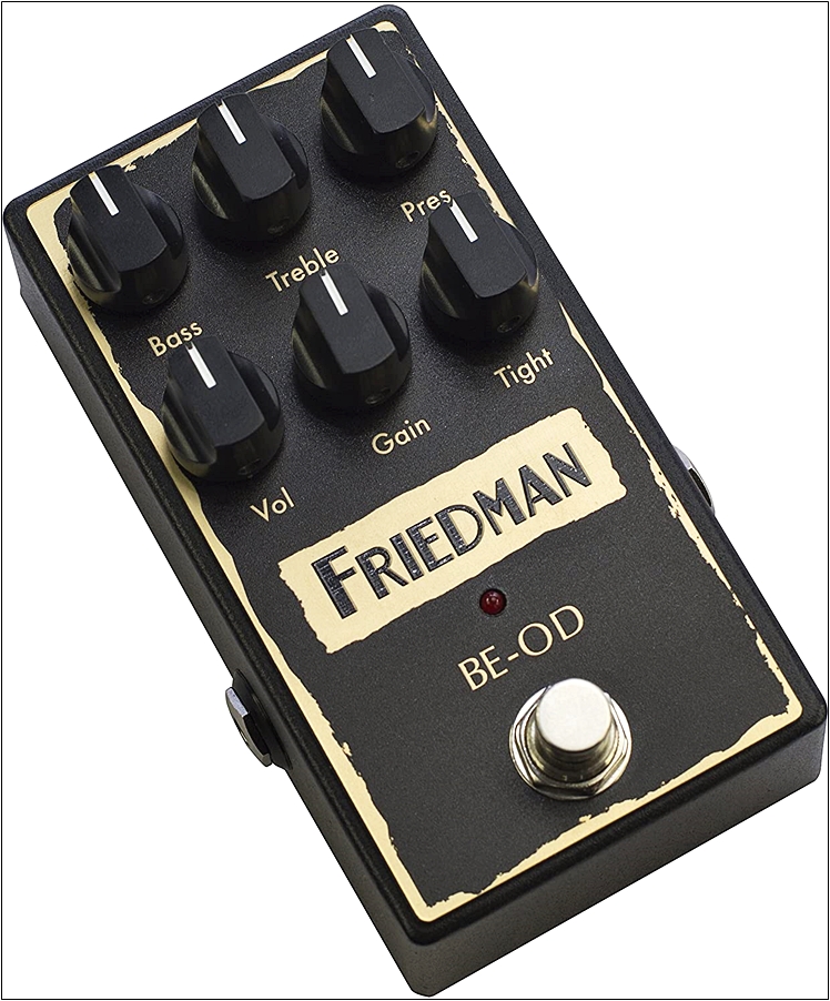 FRIEDMAN/BE-OD フリードマン がFriedman アンプの音が欲しい人にオススメ！ Friedmanのアンプの音が出るエフェクターを紹介！安くて本格派なBE-100のペダルがギターにオススメ!