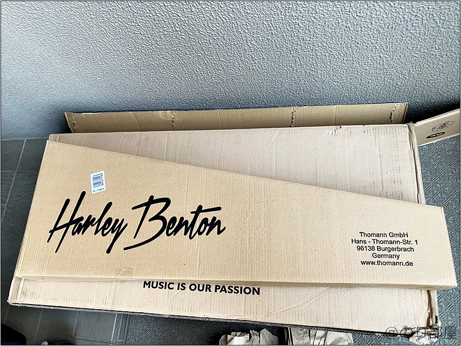 Harley Bentonのギターが家に届いた！梱包を紹介！【簡単】Harley Bentonのギター･ベースの買い方を説明！日本に個人輸入するのも誰でも簡単にできます。【ハーレーベントン】