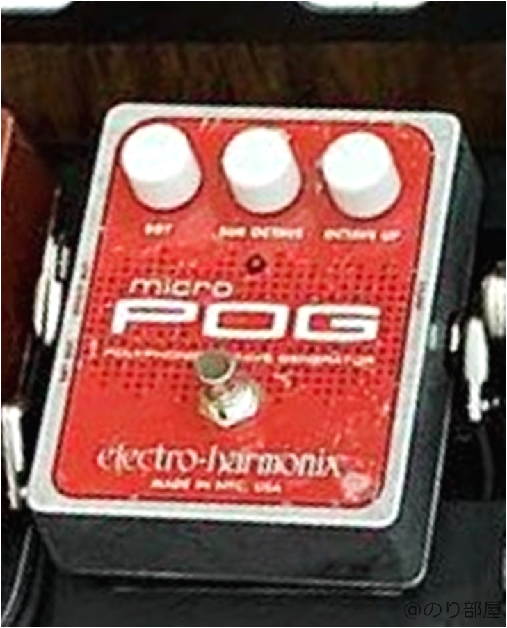 electro-harmonix Micro POG【Andy Timmonsの使用機材･エフェクター】【徹底解説】Andy Timmons(アンディ・ティモンズ)のエフェクターボード･機材を解析！ツマミ･ノブの位置も分かる！ギターを支える機材の数々を紹介！【ペダル･アンプ金額一覧】