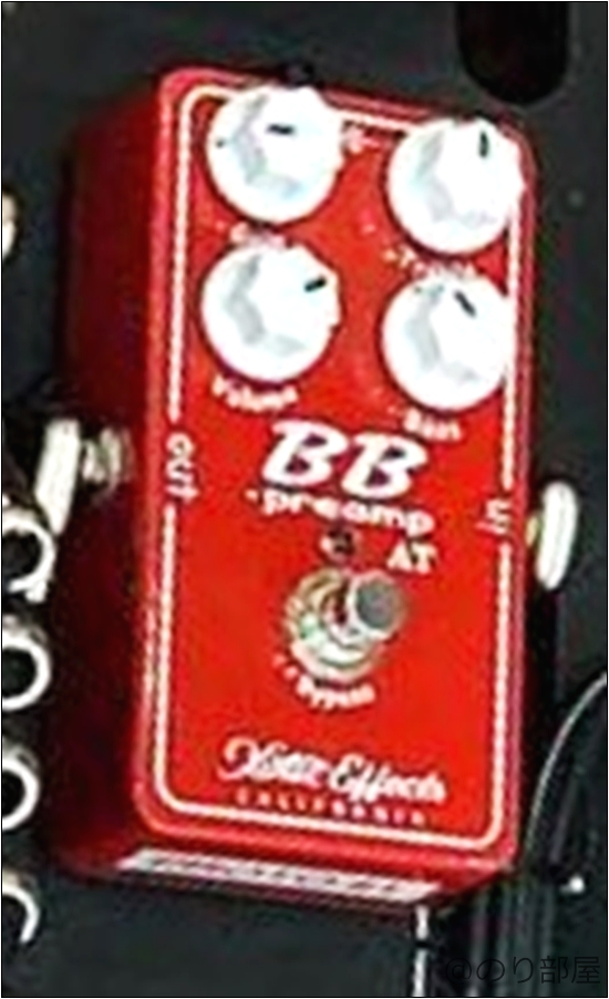 BB PREAMP AT ANDY TIMMONS【Andy Timmonsの使用機材･エフェクター】【徹底解説】Andy Timmons(アンディ・ティモンズ)のエフェクターボード･機材を解析！ツマミ･ノブの位置も分かる！ギターを支える機材の数々を紹介！【ペダル･アンプ金額一覧】