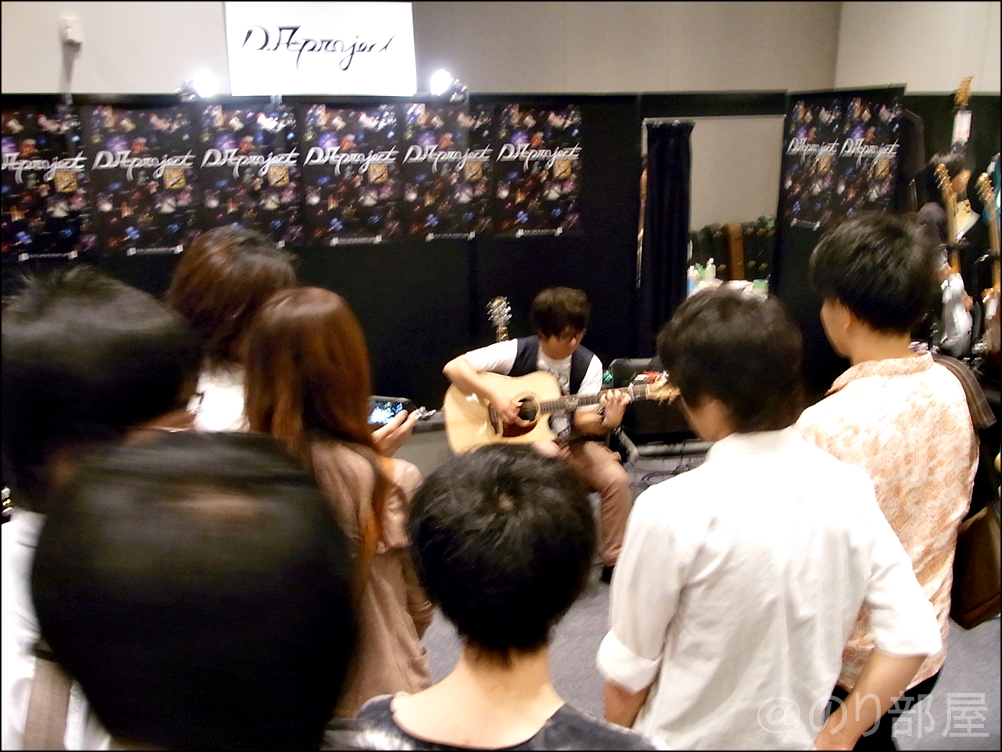 D.A-ProjectとしてTOKYO GUITAR SHOW 2013に出展。D.A-Boosterのエフェクターが大好評。 D.A-Projectとの10年の歩み｡D.A-Boosterが発売から10年売れ続ける理由。