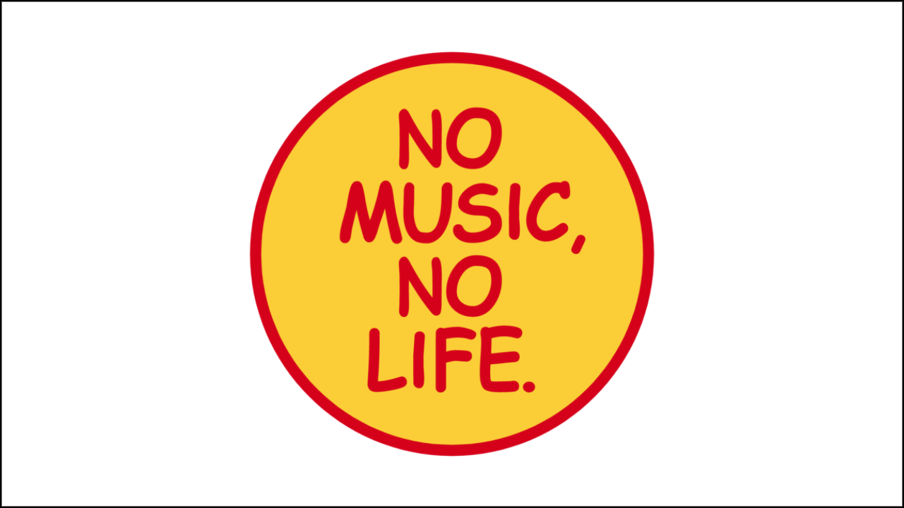 「NO MUSIC, NO LIFE.」のギターピック風なピックが音楽好きにオススメ！初心者にプレゼントにも最適！
