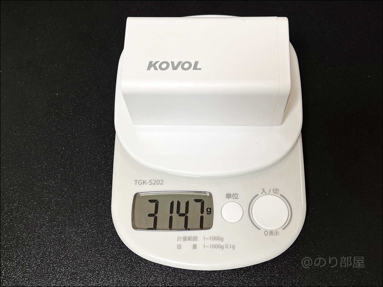 KOVOL USB充電器の重さ･重量 KOVOL USB充電器がスゴイ！スマホ･パソコン超速充電!120W+4個口で便利すぎるUSB-C,USB-A電源タップ！